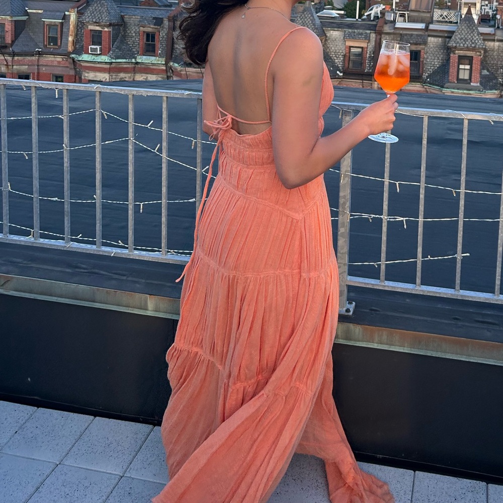 COPY - Jonathan Simkhai Linen Dress - Picture 3 of 5